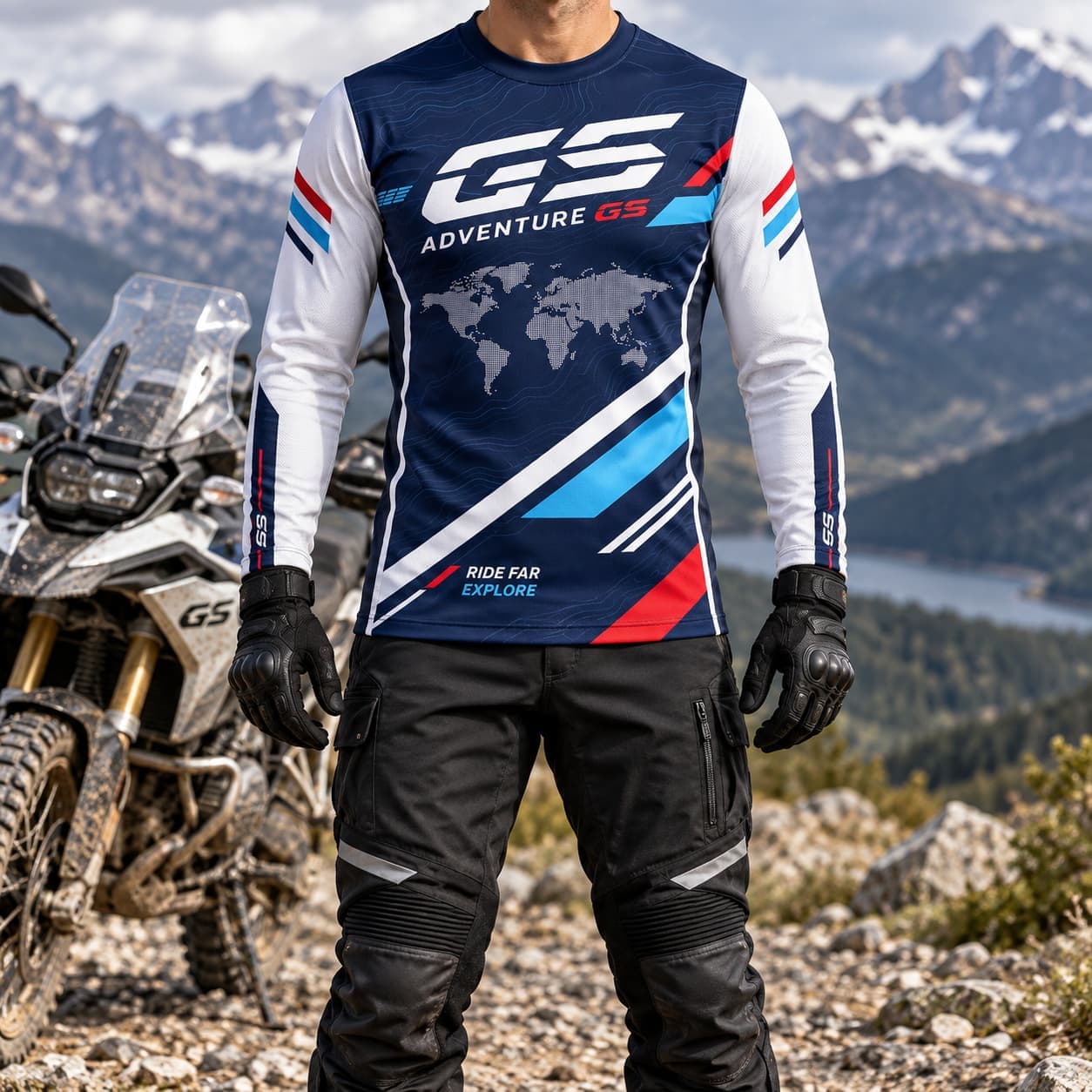 เสื้อยืดผู้ชาย GS Adventure เส - Outdoor Adventure Outfit บทวิจารณ์และราคา